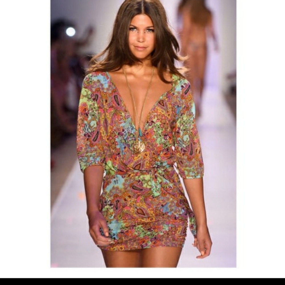 Luli Fama Swimsuit coverup dress